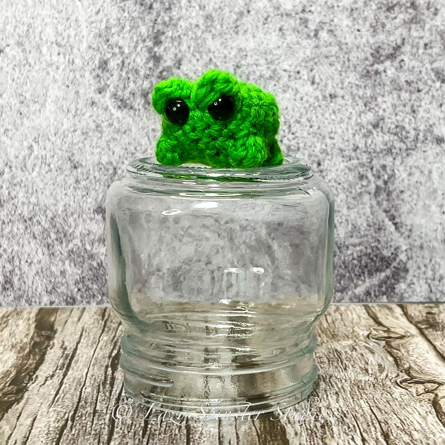 Journey Toad, Crochet Frog