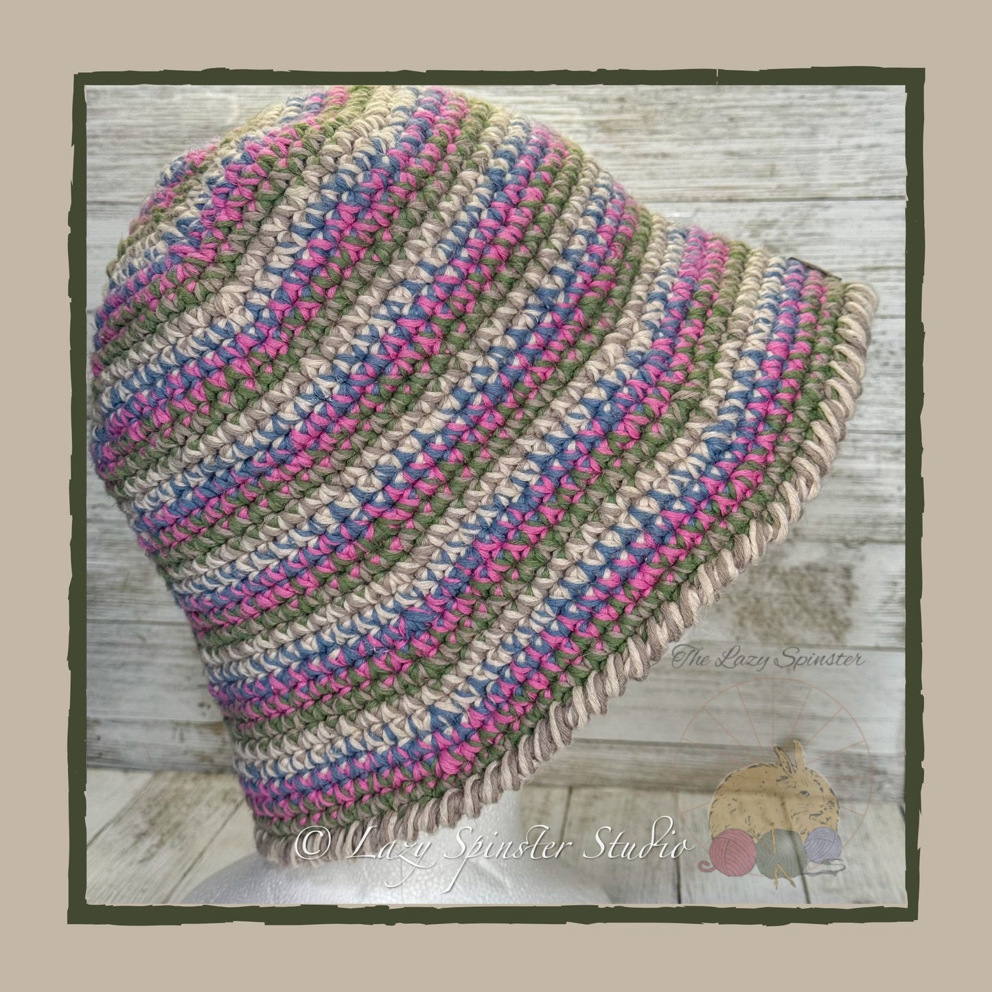 Eco-Friendly Cotton Hemp Blend Bucket Hat - Lightweight, Breathable, Foldable for Travel
