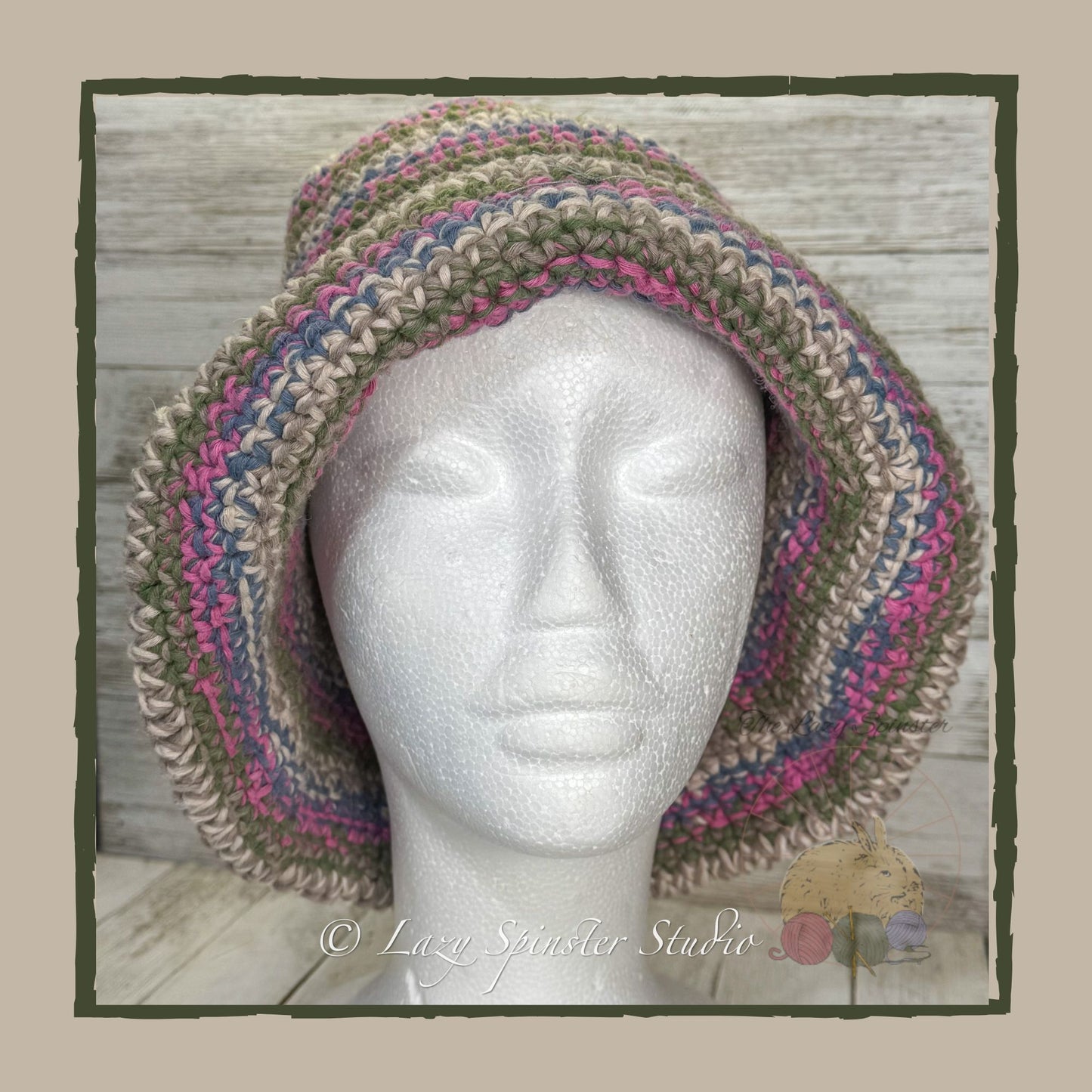 Eco-Friendly Cotton Hemp Blend Bucket Hat - Lightweight, Breathable, Foldable for Travel