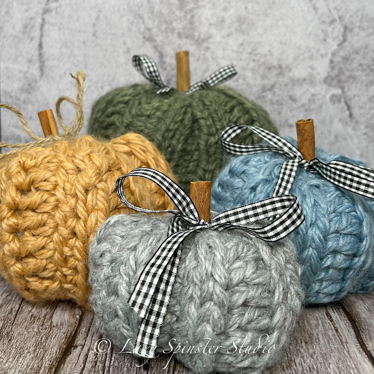 Charming Crochet Pumpkins, Made to Order