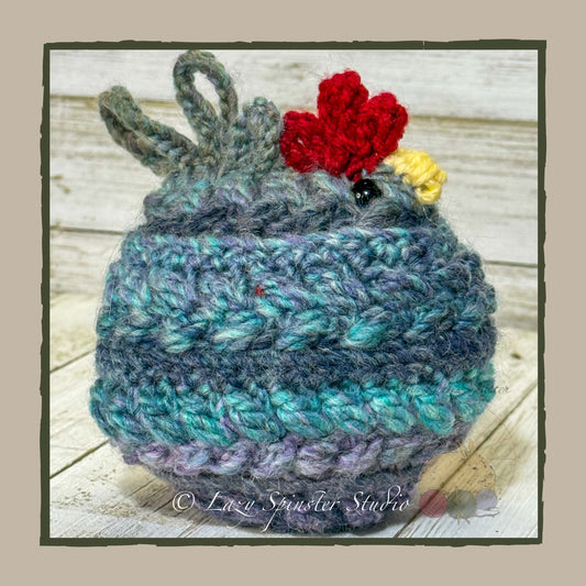 Fancy Crochet Chicken