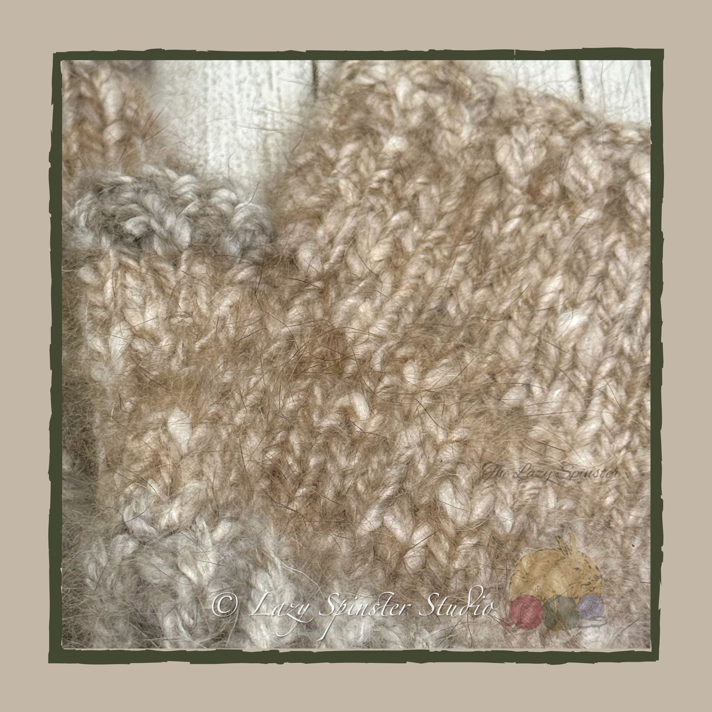Hand Knit Fingerless Mitts - Handspun Angora & Mohair, Cozy Gloves for All Seasons