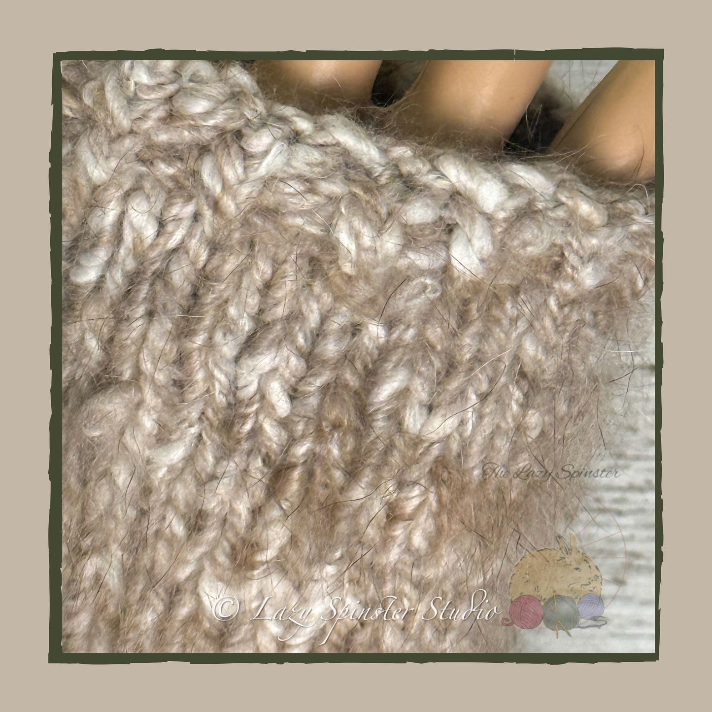 Hand Knit Fingerless Mitts - Handspun Angora & Mohair, Cozy Gloves for All Seasons