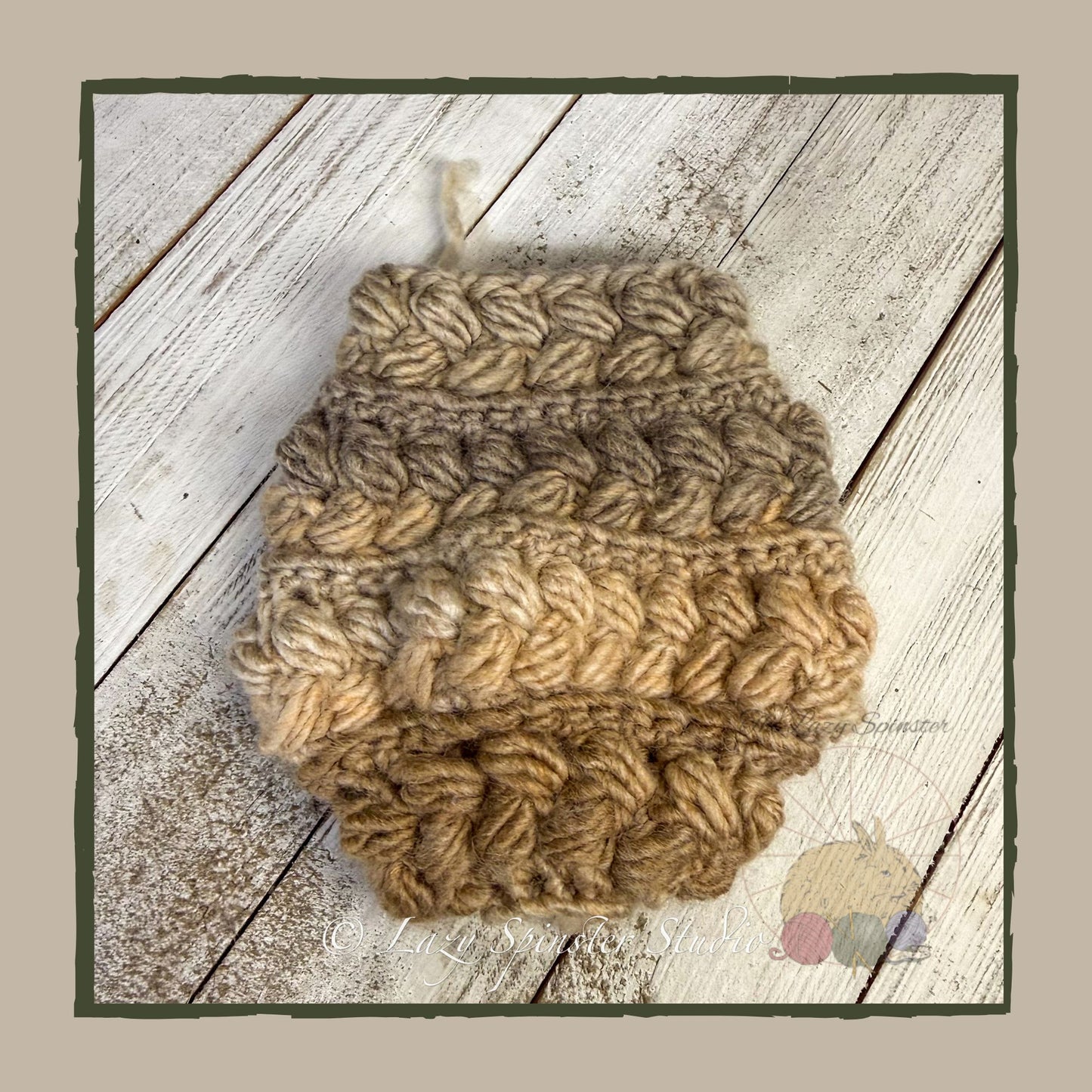 Fancy Crochet Chicken