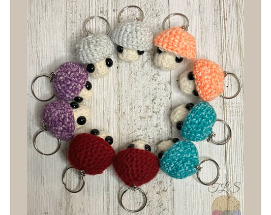 Mushroom Pop Keychain