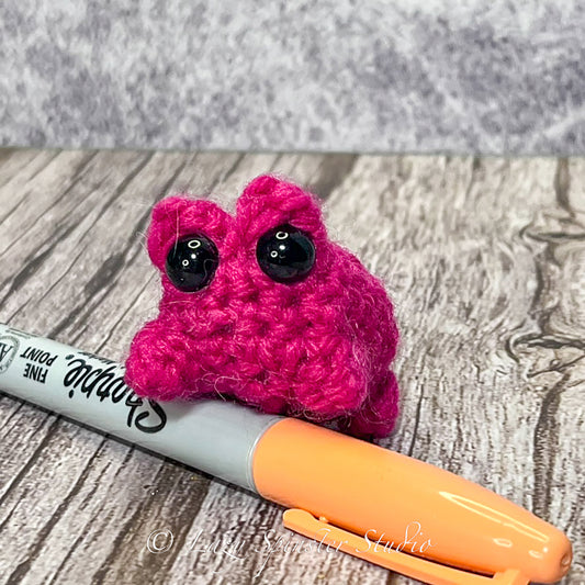 Journey Toad, Crochet Frog